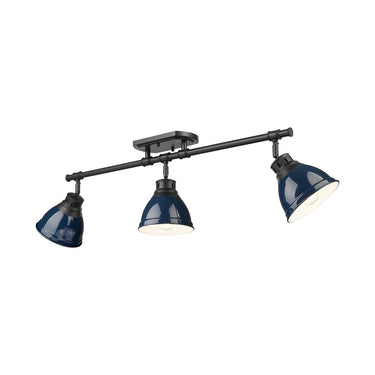 Golden Lighting Duncan 3602-3SF 3 Light Semi-flush 5
