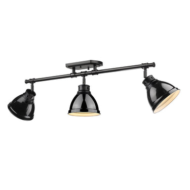 Golden Lighting Duncan 3602-3SF 3 Light Semi-flush 2