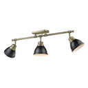 Golden Lighting Duncan 3602-3SF 3 Light Semi-flush