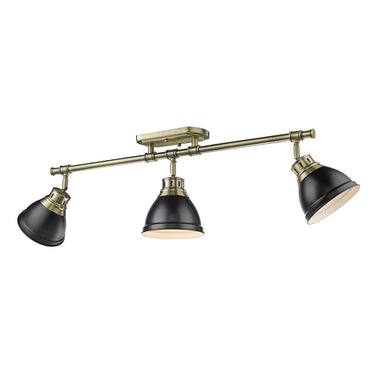 Golden Lighting Duncan 3602-3SF 3 Light Semi-flush