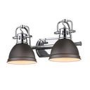 Golden Lighting Duncan 3602-BA2 2 Light Vanity Light 14