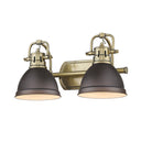 Golden Lighting Duncan 3602-BA2 2 Light Vanity Light 1