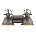 Golden Lighting Duncan 3602-BA2 2 Light Vanity Light 27