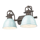 Golden Lighting Duncan 3602-BA2 2 Light Vanity Light 28