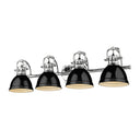 Golden Lighting Duncan 3602-BA4 4 Light Vanity Light 12