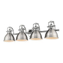 Golden Lighting Duncan 3602-BA4 4 Light Vanity Light 15