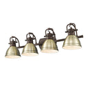Golden Lighting Duncan 3602-BA4 4 Light Vanity Light 30