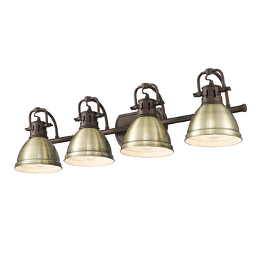 Golden Lighting Duncan 3602-BA4 4 Light Vanity Light 30