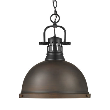 Golden Lighting Duncan 3602-L 1 Light Pendant 5