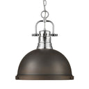 Golden Lighting Duncan 3602-L 1 Light Pendant 12