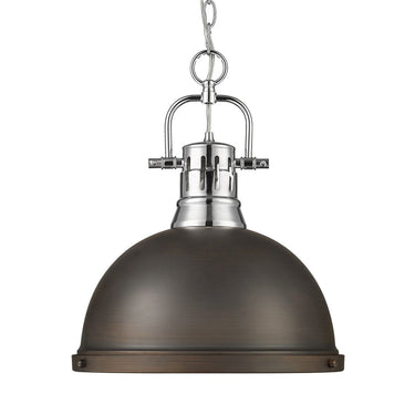 Golden Lighting Duncan 3602-L 1 Light Pendant 12