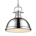 Golden Lighting Duncan 3602-L 1 Light Pendant 16
