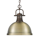 Golden Lighting Duncan 3602-L 1 Light Pendant 21
