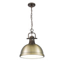 Golden Lighting Duncan 3602-L 1 Light Pendant 22