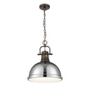 Golden Lighting Duncan 3602-L 1 Light Pendant 28