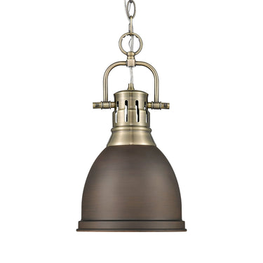 Golden Lighting Duncan 3602-S 1 Light Pendant 1