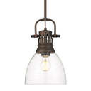 Golden Lighting Duncan 3604-S 1 Light Pendant 5