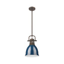 Golden Lighting Duncan 3604-S 1 Light Pendant 8