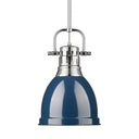 Golden Lighting Duncan 3604-S 1 Light Pendant 3