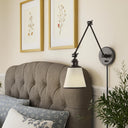 Golden Lighting Equinox 2351-A1W 1 Light Articulating Wall Sconce 4