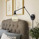 Golden Lighting Equinox 2351-A1W 1 Light Articulating Wall Sconce 6
