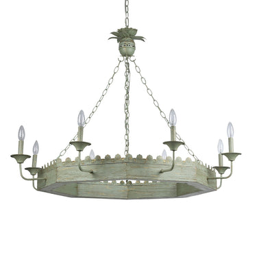 Golden Lighting Finley 0838-8 8 Light Chandelier