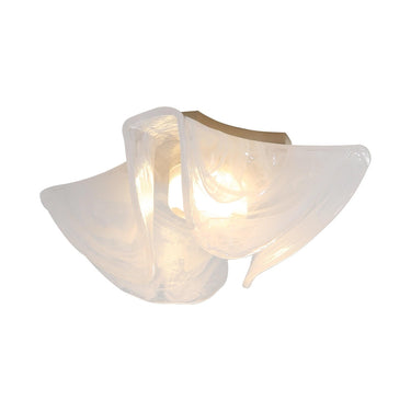 Golden Lighting Glacier 9608-FM 1 Light LED Flush Mount 1