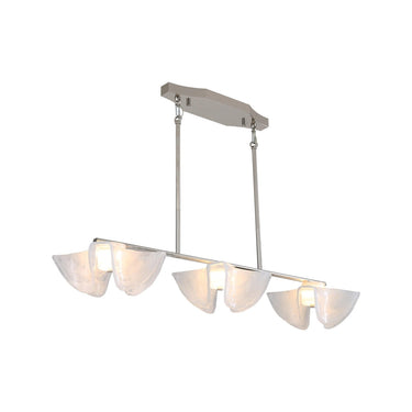Golden Lighting Glacier 9608-LP 3 Light LED Linear Pendant