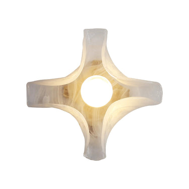 Golden Lighting Glacier 9608-WSC 1 Light Wall Sconce 1