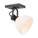 Golden Lighting Hines 3118-1SF 1 Light Semi-flush 10