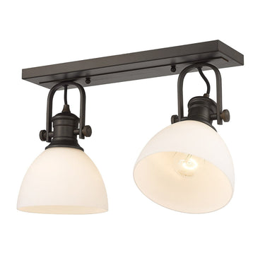 Golden Lighting Hines 3118-2SF 2 Light Semi-flush 1