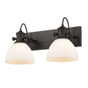 Golden Lighting Hines 3118-2SF 2 Light Semi-flush 3