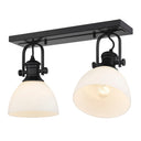 Golden Lighting Hines 3118-2SF 2 Light Semi-flush