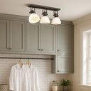 Golden Lighting Hines 3118-3SF 3 Light Semi-flush 1