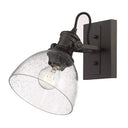 Golden Lighting Hines 3118-BA1 1 Light Wall Sconce 6