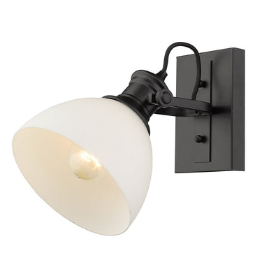 Golden Lighting Hines 3118-BA1 1 Light Wall Sconce 1