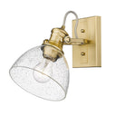 Golden Lighting Hines 3118-BA1 1 Light Wall Sconce