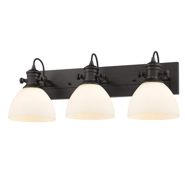 Golden Lighting Hines 3118-BA3 3 Light Vanity Light 3
