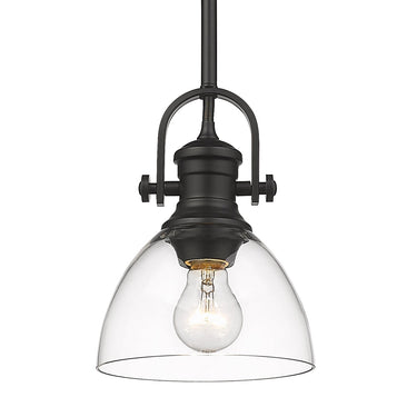 Golden Lighting Hines 3118-M1L 1 Light Mini Pendant