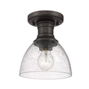 Golden Lighting Hines 3118-SF 1 Light Semi-flush 3