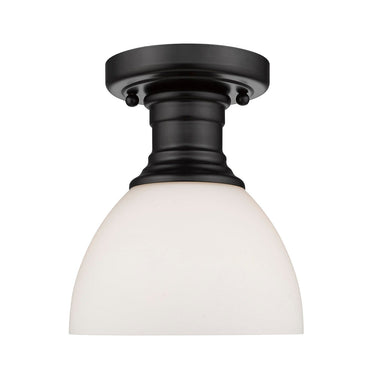 Golden Lighting Hines 3118-SF 1 Light Semi-flush
