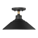 Golden Lighting Journey 3318-SF 1 Light Semi-Flush