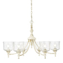 Golden Lighting Keating 0806-6 6 Light Chandelier 1