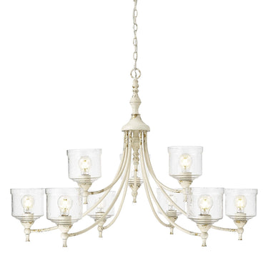 Golden Lighting Keating 0806-9 9 Light Chandelier 1