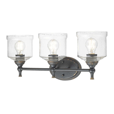 Golden Lighting Keating 0806-BA3 3 Light Vanity Light