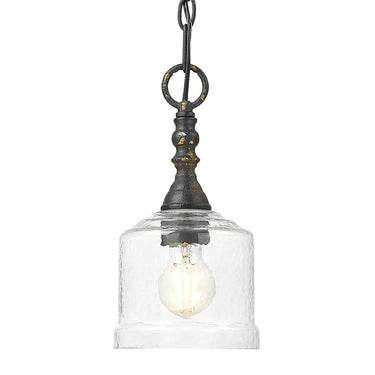Golden Lighting Keating 0806-M1L 1 Light Mini Pendant
