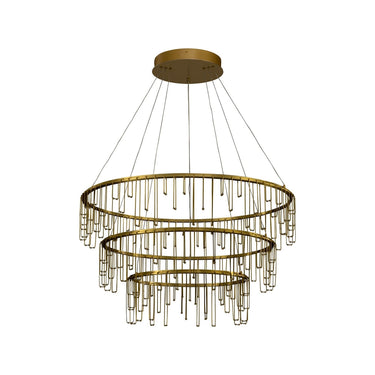 Golden Lighting Lucerna 5461-32-26-18 1 Light 3 Tier - LED Chandelier