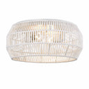 Golden Lighting Marlee 6076-FM 2 Light Flush Mount