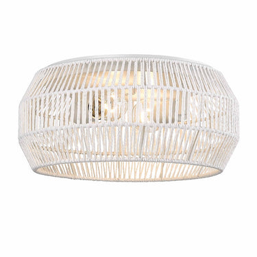 Golden Lighting Marlee 6076-FM 2 Light Flush Mount