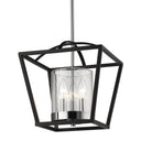 Golden Lighting Mercer 4309-M3 3 Light Outdoor Mini Chandelier